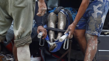 Ascienden a más de 160 los muertos por las inundaciones en el norte de Nepal, en la frontera con China
