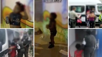 Niña de tres años que