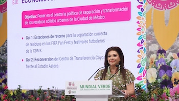 Clara Brugada, Jefa de Gobierno de la CDMX, aseguró que rumbo al mundial han convocado a una alianza para implementar home office en la capital. (Foto: CDMX)