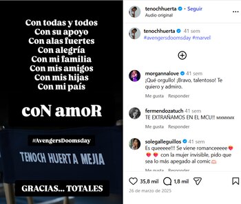 El actor ya había dejado