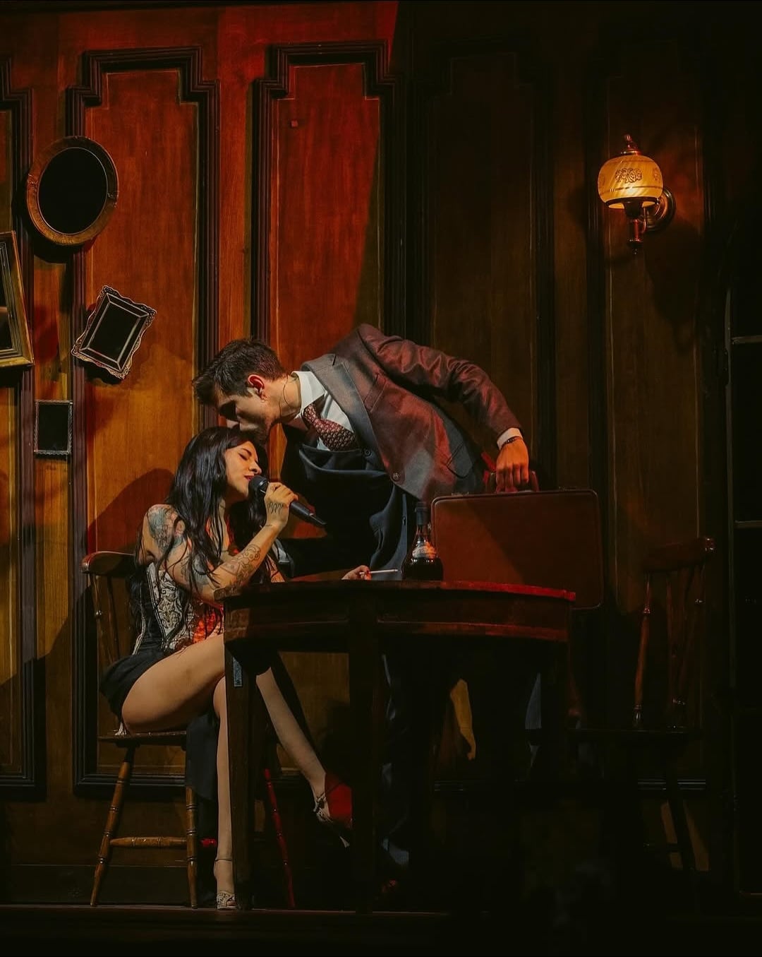 Cazzu e Ignacio Colombaro en la gira