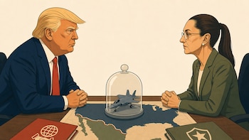 EEUU suspende planes de ataques aéreos en México mientras Trump busca acuerdo comercial con Sheinbaum, reporta NYT