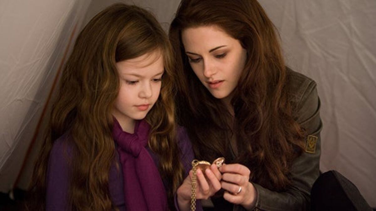 Mackenzie Foy tenía apenas 9 años cuando comenzó a filmar como Renesmee Cullen en La saga Crepúsculo: Amanecer - Parte 2. (Lionsgate)