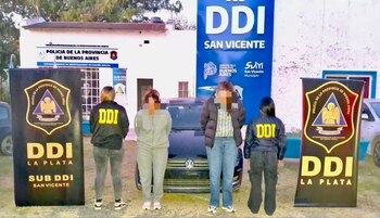 Una de las detenidas cumplía