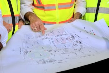 Más del 90 % de las instalaciones deportivas para los XXV Juegos Centroamericanos y del Caribe Santo Domingo 2026 ya están listas para recibir atletas internacionales. (Foto cortesía Presidencia de la República Dominicana)