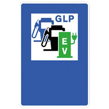 Nueva señal de tráfico. Indica