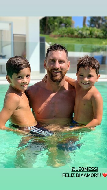 La imagen que compartió Antonela