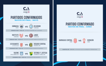 Los partidos confirmados de Copa Argentina antes del Mundial (@Copa_Argentina)