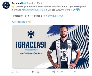 Por medio de redes sociales,