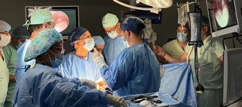 El procedimiento se hizo mediante