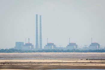 La planta nuclear de Zaporizhzhia