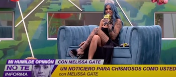 Melissa aprovechó el momento para