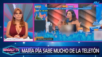Magaly confirma invitación de América TV para la Teletón y advierte infidencia de María Pía: “No soy tapa hueco de nadie”