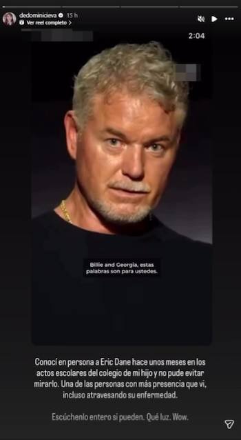 Eva De Dominici compartió la