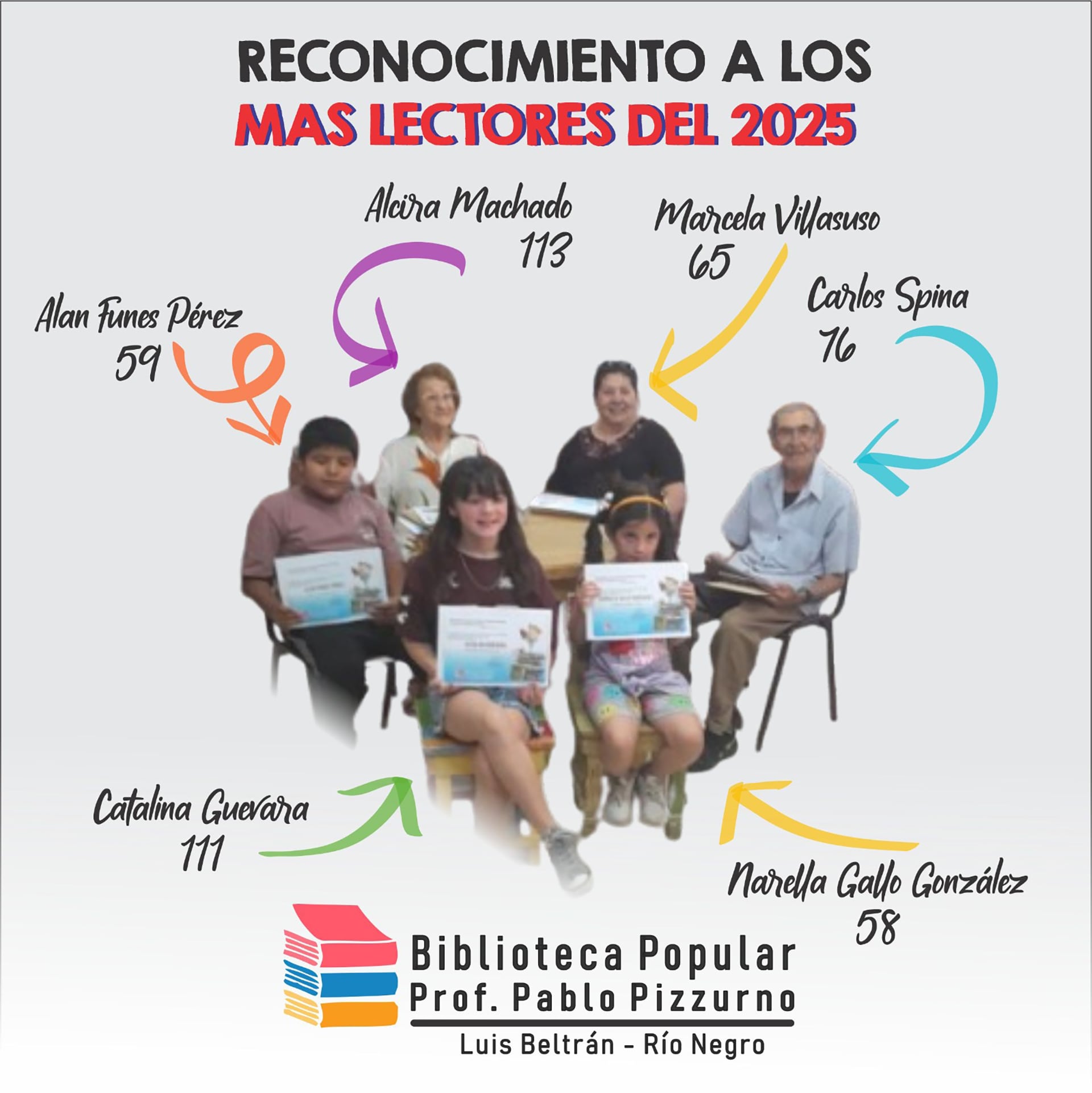 La biblioteca popular Pablo Pizzurno, fundada en 1940, cuenta con más de 25.000 ejemplares y cumple un rol clave en la vida cultural de Luis Beltrán.