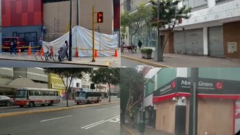 Los manifestantes, que han llegado