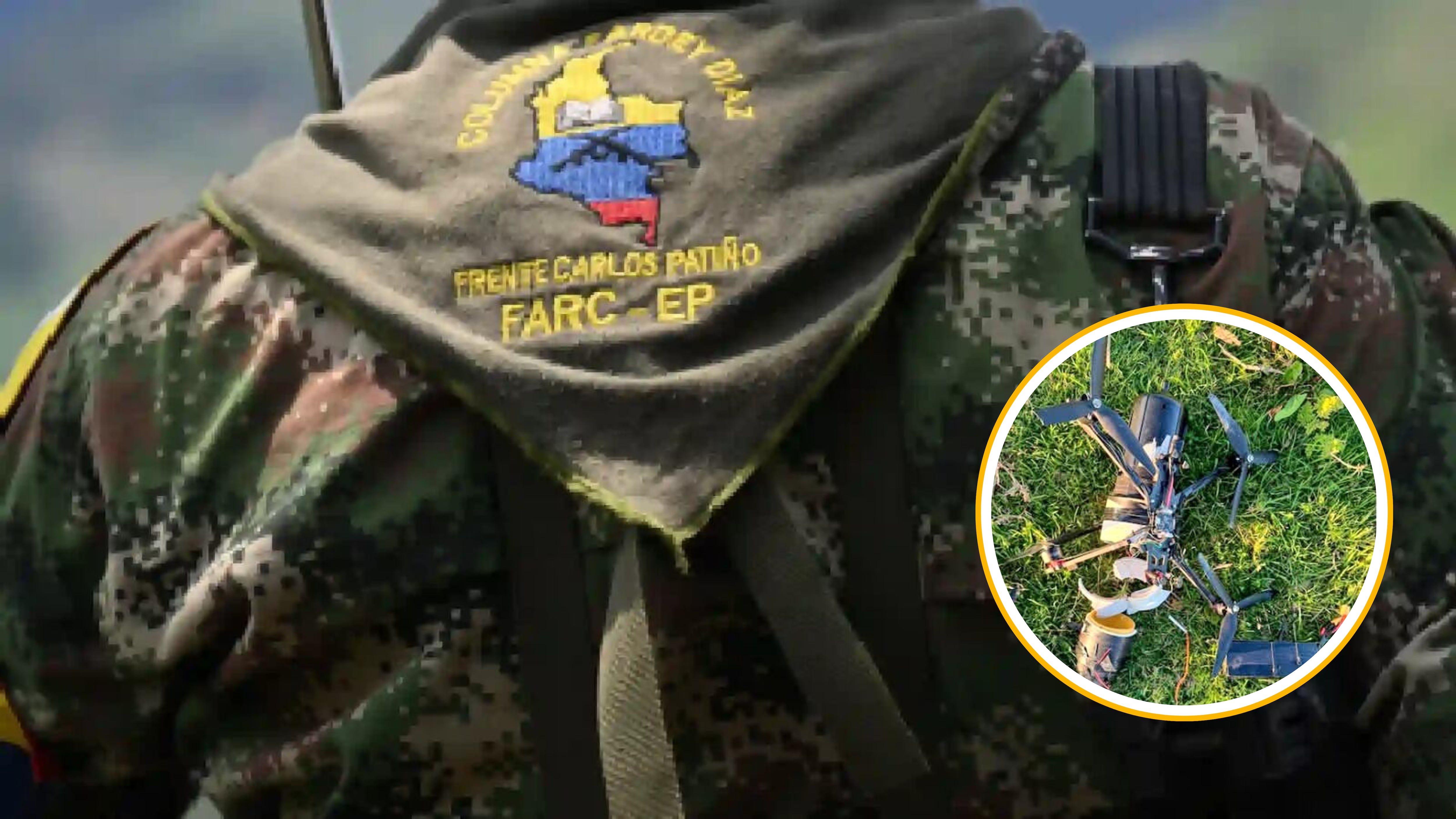 Alias Dionisio Rayo habría recibido la instrucción de impulsar el reclutamiento de menores y la capacitación para operar drones - crédito APF y @ivancp25/X