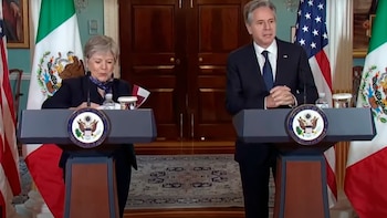 Primera visita de Alicia Bárcena