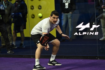 Iker Casillas en un torneo de pádel. (EFE/ Fernando Villar/Hexagoncup)
