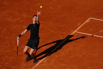 Jannik Sinner at the Rome Masters
