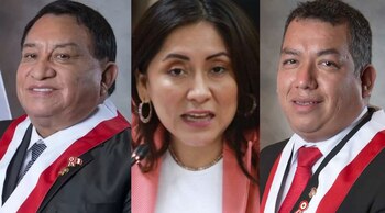 Congresistas José Luna, Kelly Portalatino,