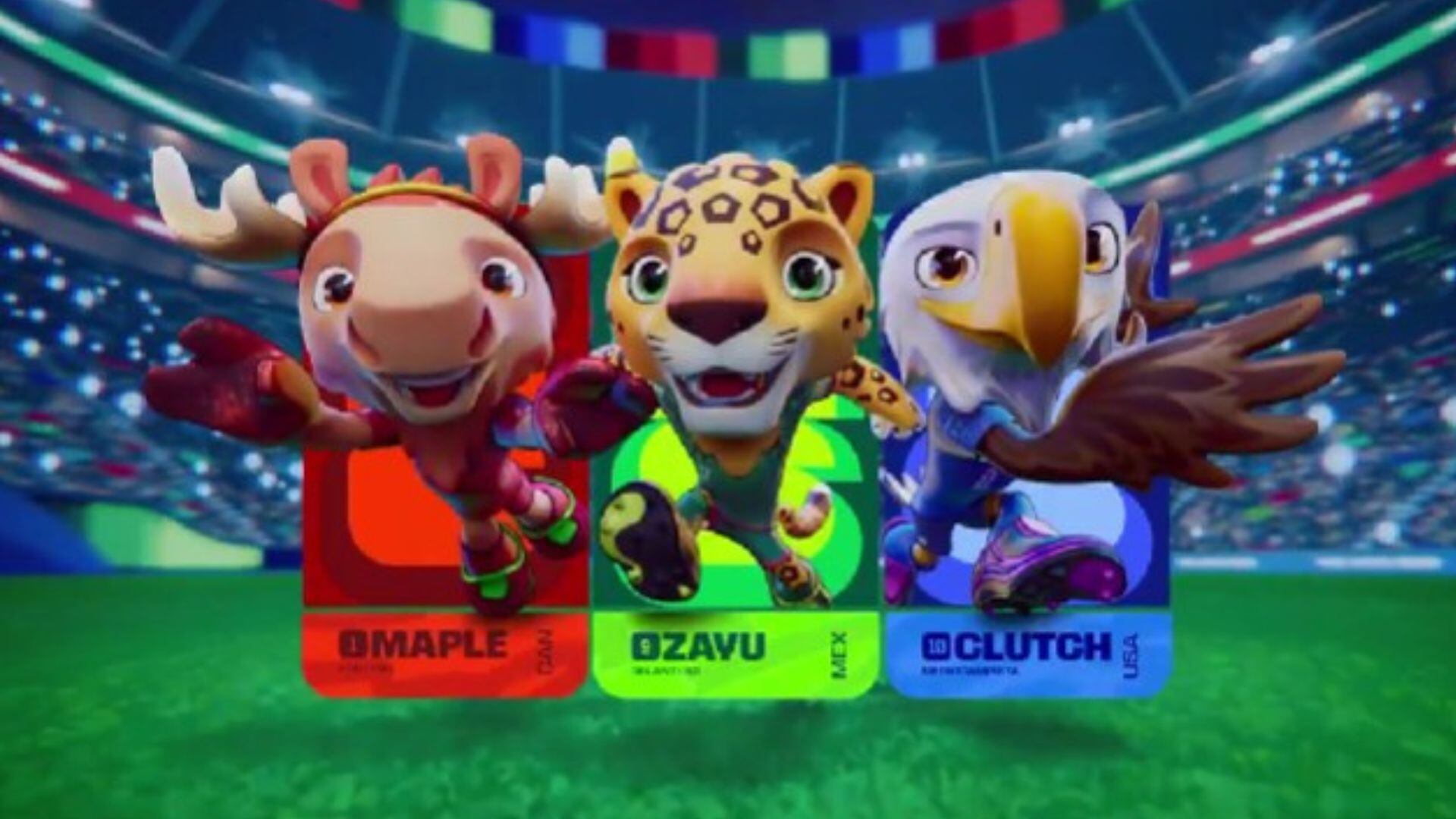 El Mundial 2026 contará con tres mascotas oficiales, una por cada país anfitrión: México, Estados Unidos y Canadá