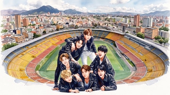 BTS en Bogotá: horarios, transporte y restricciones para los conciertos en El Campín - crédito VisualesIA