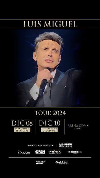 Se confirman fechas de conciertos