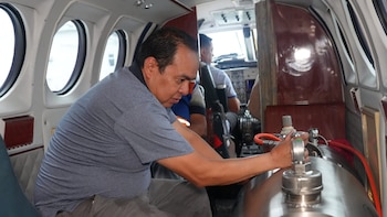 El plan estatal contempla aproximadamente 20 vuelos para cubrir una superficie de hasta 2,3 millones de hectáreas.