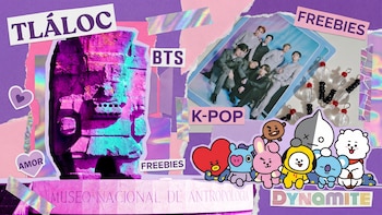 Fans de BTS llevan ofrenda a Tláloc para que no llueva durante sus conciertos de México