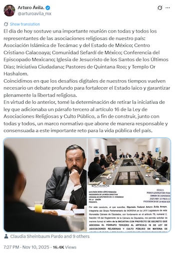 CRÉDITO: X(@arturoavila_mx)