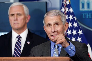 Anthony Fauci. Foto: REUTERS/Kevin Lamarque