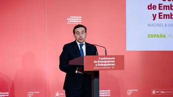 Albares apunta a españoles entre