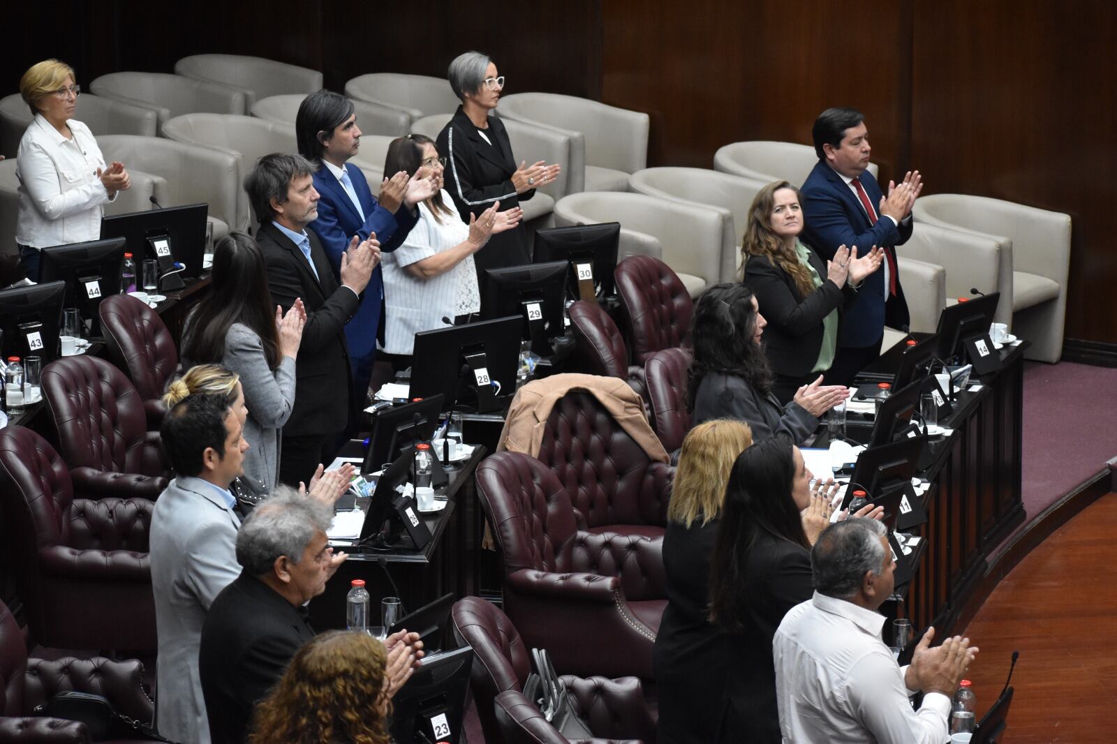 Con 27 votos positivos, el proyecto se votó por unanimidad