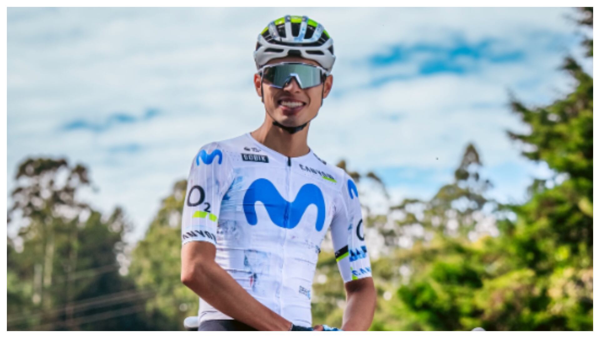 El colombiano quedó en la octava casilla del Tour de Omán - crédito diegopescador.21/Instagram