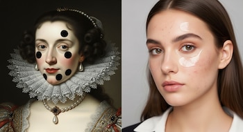 La imagen muestra un contraste