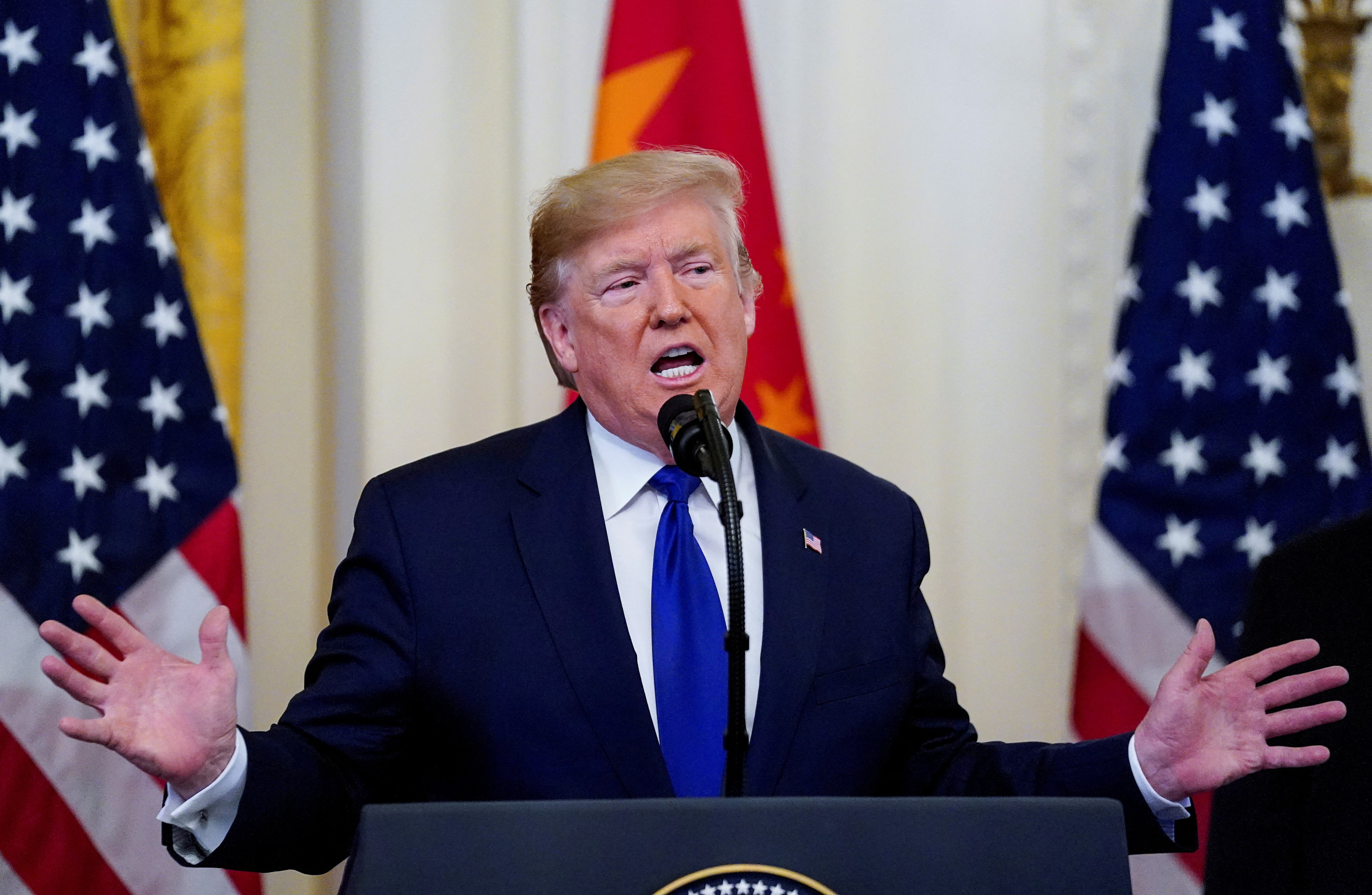 El empleo en Estados Unidos impulsa el envío de remesas, que representaron el 1,7% del PBI peruano durante este trimestre. ¿Y el factor Trump? REUTERS/Kevin Lamarque/File Photo