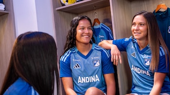 Millonarios presentó su nueva camiseta