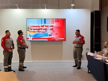 La campaña “Minutos que impactan: Primeros Auxilios que Salvan Vidas” fue desarrollada a finales de 2025 y logró superar las 1,2 millones de visualizaciones en plataformas digitales. Crédito: Cruz Roja Costa Rica