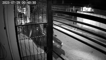 En medio del tiroteo, un