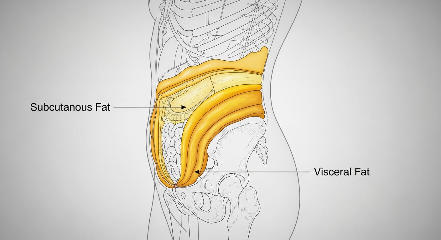 El estrés crónico mantiene elevados los niveles de cortisol, modificando el metabolismo y favoreciendo la grasa abdominal, conocida como cortisol belly
