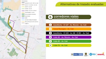 Alternativas de trazado de la
