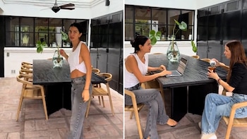 Zaira Nara renovó la galería de su casa y mostró el sorprendente cambio: “Ahora solo falta quién haga el asado”