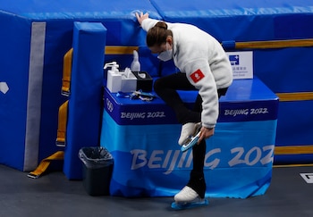 Kamila Valieva, del Comite Olimpico