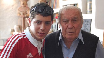 Diego y su abuelo Carlos