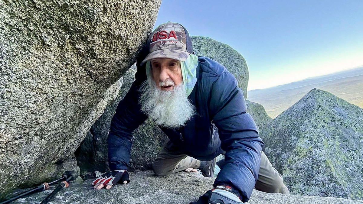 A los 91 años, Dale Sanders recuperó el récord del Sendero de los Apalaches tras 71 caídas