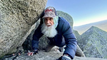 A los 91 años, Dale Sanders recuperó el récord del Sendero de los Apalaches tras 71 caídas