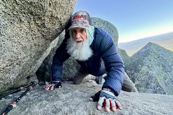 A los 91 años, Dale Sanders recuperó el récord del Sendero de los Apalaches tras 71 caídas