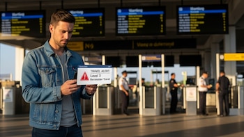 Alerta de Viaje Nivel 3: Ciudadano Estadounidense enfrenta decisión crítica en aeropuerto - VisualesIA ScribNews