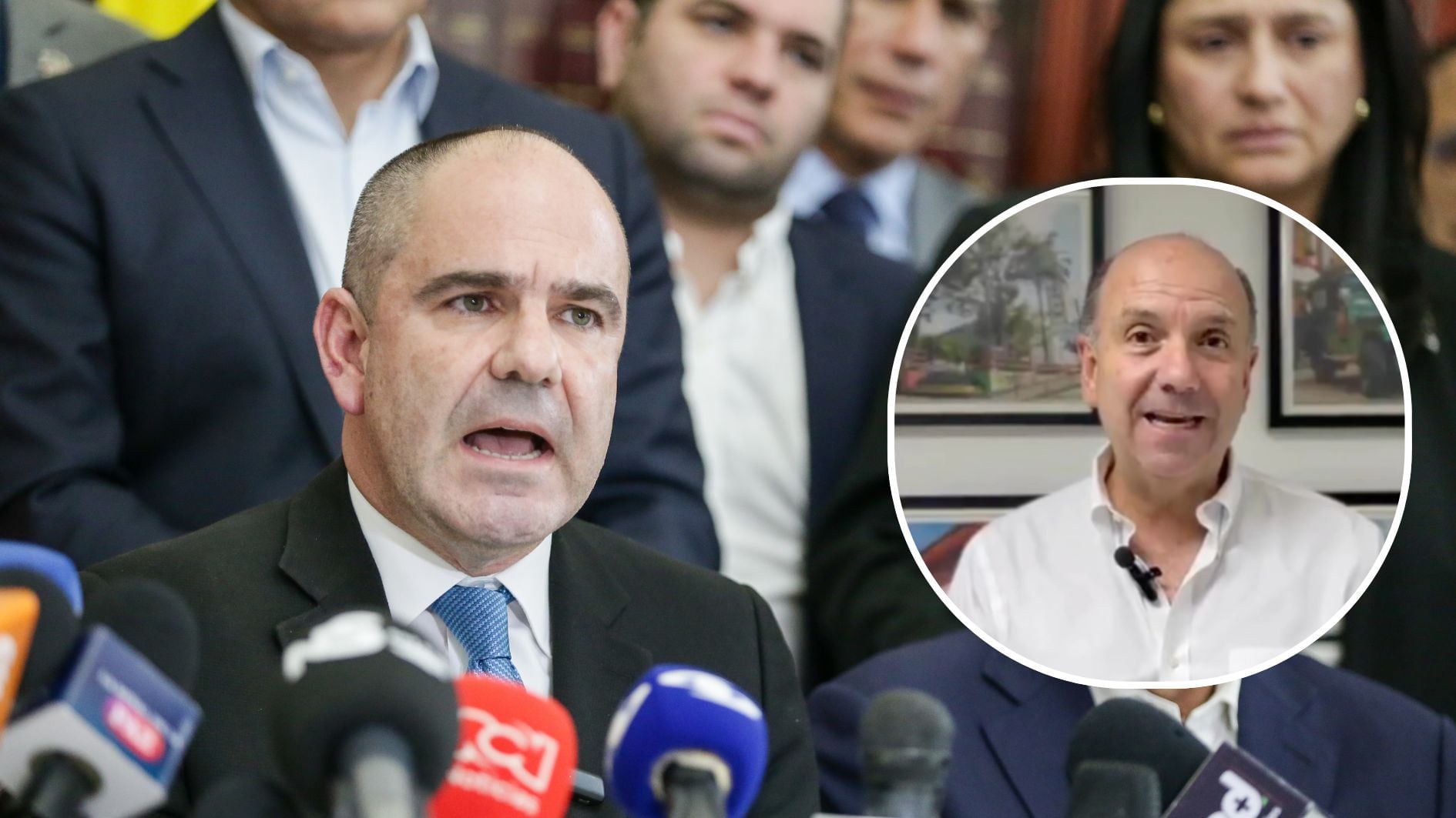 Homónimo del presidente del Centro Democrático Gabriel Vallejo pidió que no lo confundan con el dirigente político: “No somos la misma persona, no somos familia”
